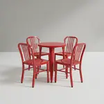 Flash Furniture CH-51080TH-4-18VRT-RED-GG