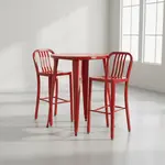 Flash Furniture CH-51090BH-2-30VRT-RED-GG