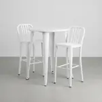 Flash Furniture CH-51090BH-2-30VRT-WH-GG