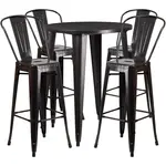 Flash Furniture CH-51090BH-4-30CAFE-BQ-GG