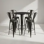 Flash Furniture CH-51090BH-4-30CAFE-BQ-GG