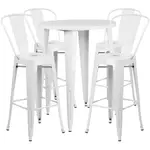 Flash Furniture CH-51090BH-4-30CAFE-WH-GG