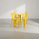 Flash Furniture CH-51090BH-4-30CAFE-YL-GG