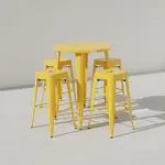 Flash Furniture CH-51090BH-4-30SQST-YL-GG