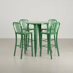 Flash Furniture CH-51090BH-4-30VRT-GN-GG