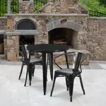 Flash Furniture CH-51090TH-2-18ARM-BK-GG