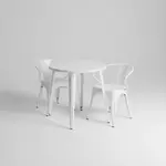 Flash Furniture CH-51090TH-2-18ARM-WH-GG