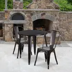 Flash Furniture CH-51090TH-2-18CAFE-BQ-GG