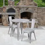 Flash Furniture CH-51090TH-2-18CAFE-SIL-GG