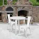 Flash Furniture CH-51090TH-2-18CAFE-WH-GG