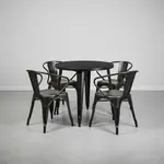 Flash Furniture CH-51090TH-4-18ARM-BQ-GG