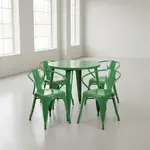 Flash Furniture CH-51090TH-4-18ARM-GN-GG