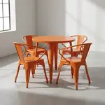 Flash Furniture CH-51090TH-4-18ARM-OR-GG