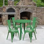 Flash Furniture CH-51090TH-4-18CAFE-GN-GG