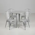 Flash Furniture CH-51090TH-4-18CAFE-SIL-GG