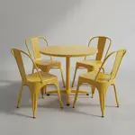 Flash Furniture CH-51090TH-4-18CAFE-YL-GG