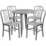 Flash Furniture CH-51090TH-4-18VRT-SIL-GG