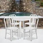 Flash Furniture CH-51090TH-4-18VRT-WH-GG