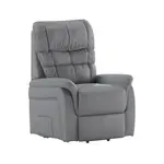 Flash Furniture CH-US-153062L-GY-LEA-GG