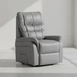 Flash Furniture CH-US-153062L-GY-LEA-GG