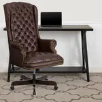 Flash Furniture CI-360-BRN-GG