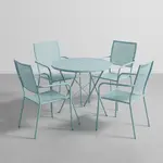 Flash Furniture CO-30RDF-02CHR4-SKY-GG