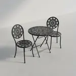 Flash Furniture CO-30RDF-03CHR2-BK-GG