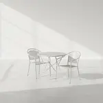 Flash Furniture CO-30RDF-03CHR2-SIL-GG