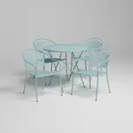 Flash Furniture CO-30RDF-03CHR4-SKY-GG