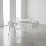 Flash Furniture CO-30RDF-03CHR4-WH-GG