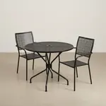 Flash Furniture CO-35RD-02CHR2-BK-GG