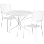 Flash Furniture CO-35RD-02CHR2-WH-GG
