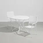 Flash Furniture CO-35RD-02CHR2-WH-GG