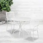 Flash Furniture CO-35RD-02CHR2-WH-GG