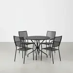 Flash Furniture CO-35RD-02CHR4-BK-GG