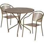 Flash Furniture CO-35RD-03CHR2-GD-GG