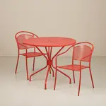 Flash Furniture CO-35RD-03CHR2-RED-GG