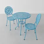 Flash Furniture CO-35RD-03CHR2-SKY-GG