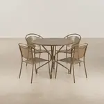 Flash Furniture CO-35RD-03CHR4-GD-GG