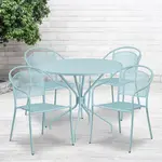 Flash Furniture CO-35RD-03CHR4-SKY-GG