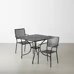 Flash Furniture CO-35SQ-02CHR2-BK-GG