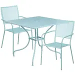 Flash Furniture CO-35SQ-02CHR2-SKY-GG