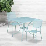 Flash Furniture CO-35SQ-02CHR2-SKY-GG
