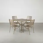 Flash Furniture CO-35SQ-02CHR4-GD-GG