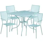 Flash Furniture CO-35SQ-02CHR4-SKY-GG
