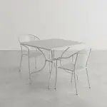 Flash Furniture CO-35SQ-03CHR2-SIL-GG