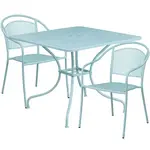 Flash Furniture CO-35SQ-03CHR2-SKY-GG