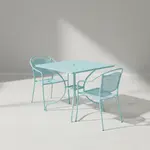 Flash Furniture CO-35SQ-03CHR2-SKY-GG