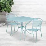 Flash Furniture CO-35SQ-03CHR2-SKY-GG