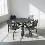 Flash Furniture CO-35SQ-03CHR4-BK-GG